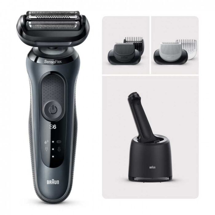 Электробритва Braun Series 6-N7650CC станция самоочистки, доставка!