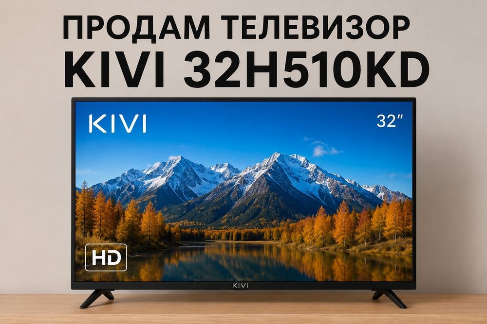 Продам телевизор KIVI 32H510KD.