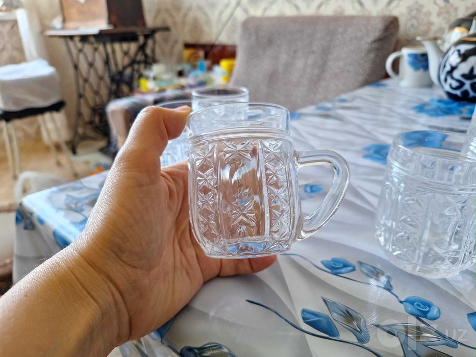 Кружка стеклянная