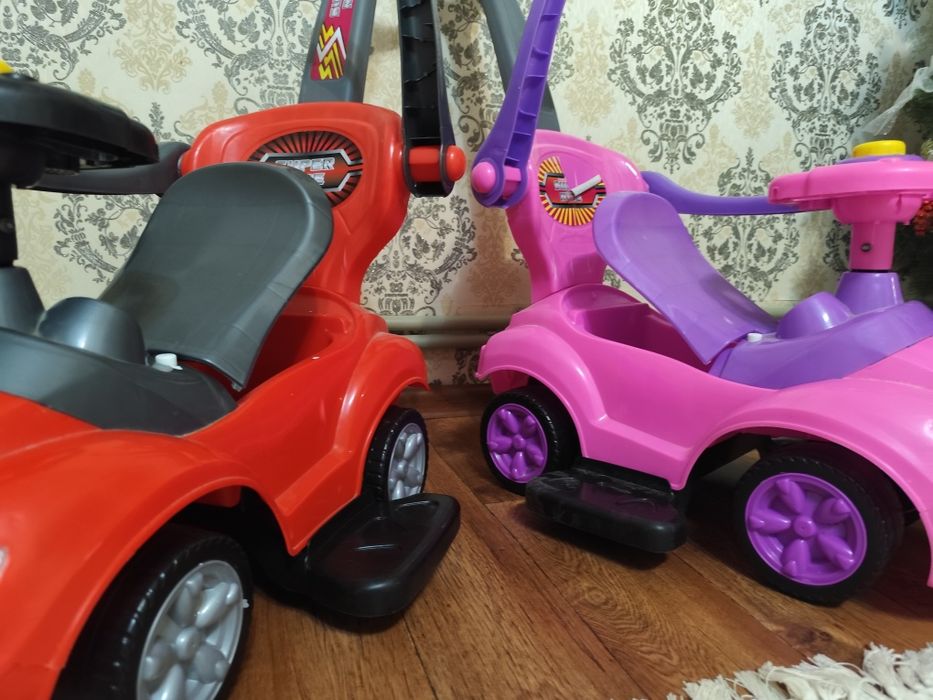 Толокар машинка 3в1