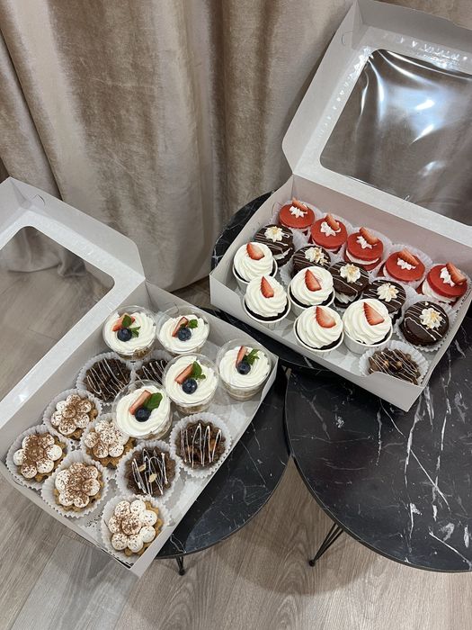 Пирожные капкейки пироги