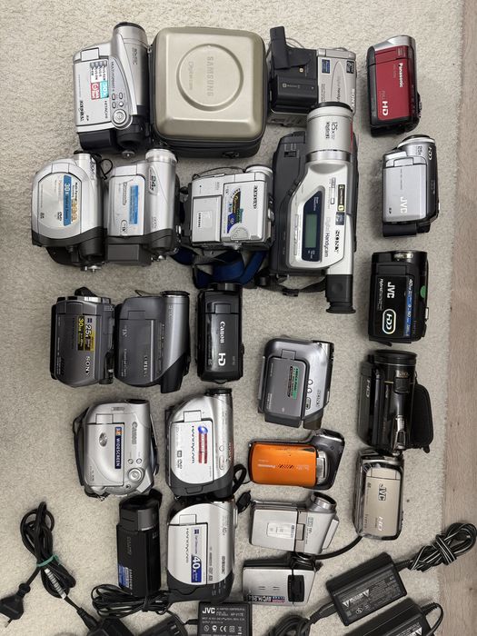 Lot camere video sony, panasonic, jvc, samsung