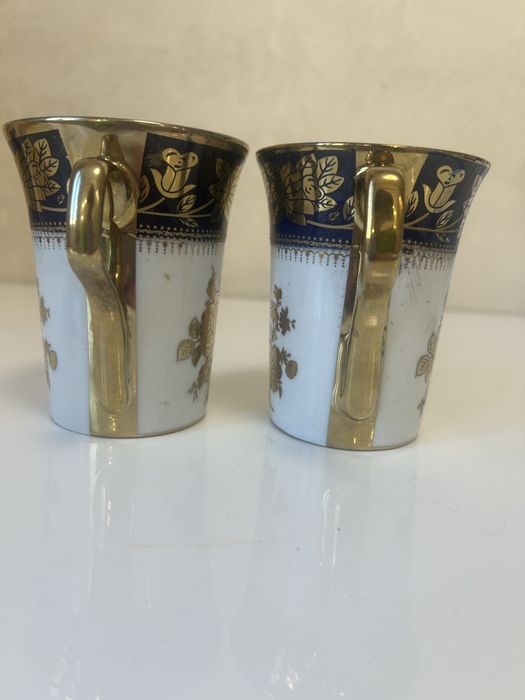 Сервиз позлатени чаши