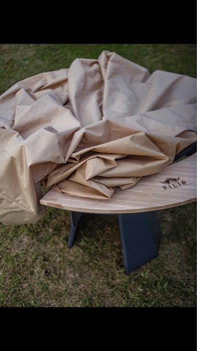 Gratar rotund cu plita detasabila