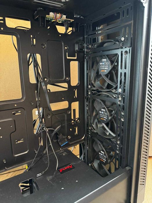 Carcasa PC DeepCool Matrexx 55 V3 + 3 Ventilatoare Be Quiet - 120mm Mid Tower ATX 440x210x480mm