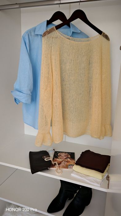 Паутинка джемпер из мохера