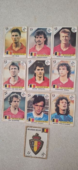 Vand cartonase cu fotbalisti Panini CM ITALIA 1990/EURO 1992