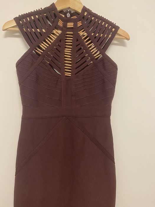 Rochie din material elastic gros