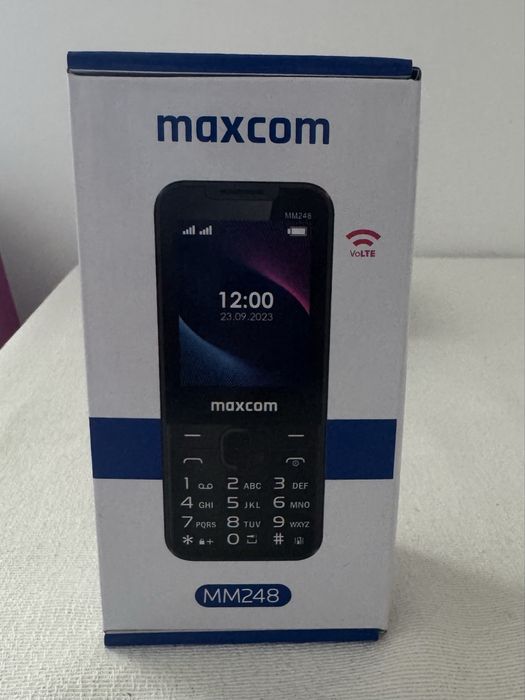 Maxcom MM248 4G VoLTE – Telefon cu taste, Nou, Sigilat