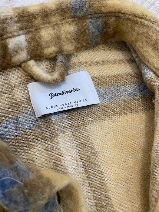 Рубашка теплая в клетку Stradivarius, S