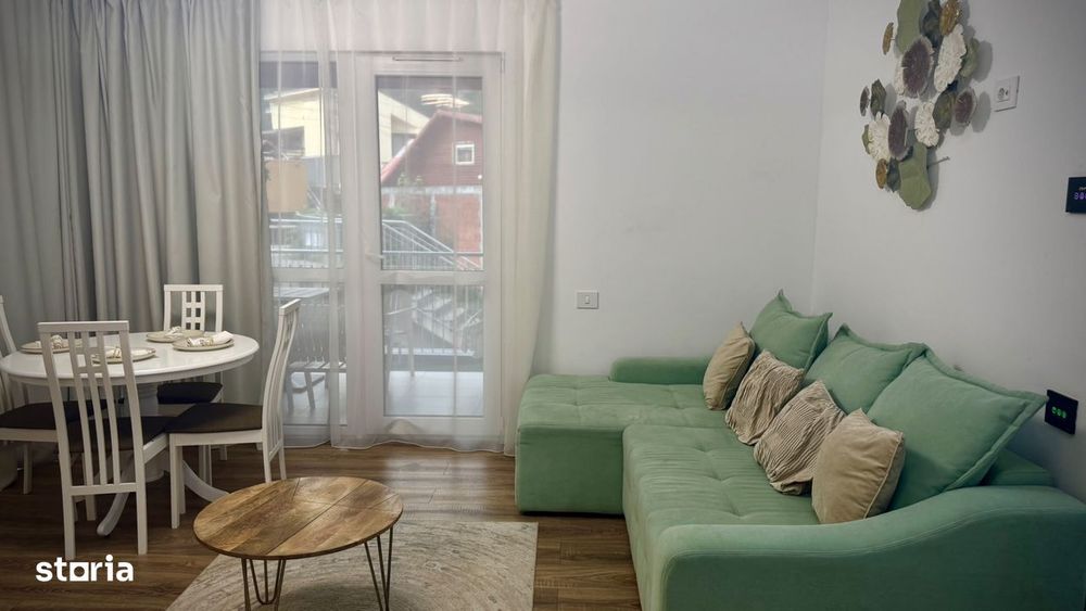 Apartament 2 camere Sinaia| Gradina 51 mp| Booking & Airbnb- Facilita