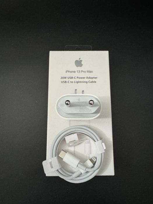 Оригинално зарядно устройство за iPhone Apple 20W Бързо зареждане