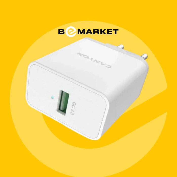 Сетевое зарядное устройство Canyon CNE-CHA24W White