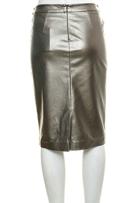 Нова златна кожена пола тип "молив" "Esmara by Heidi Klum" размер S