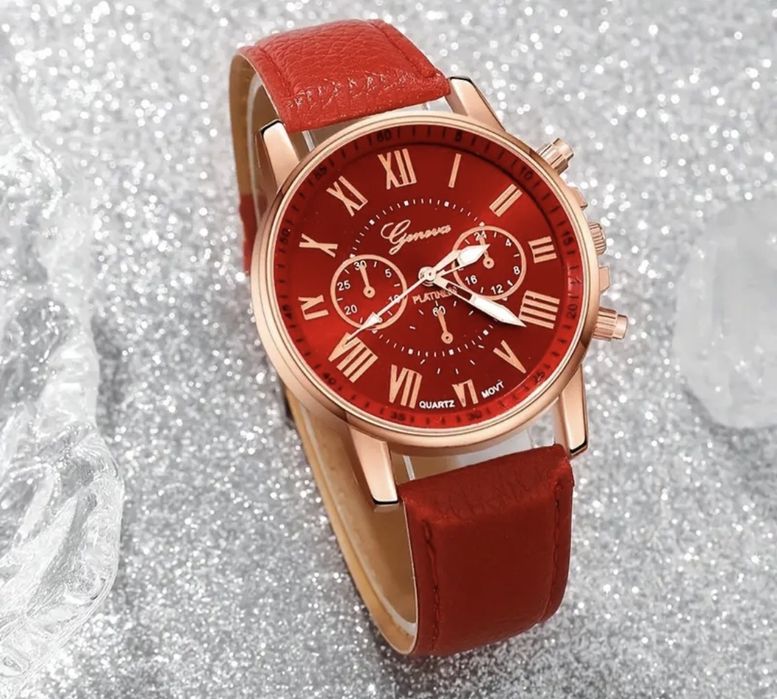 Комплект часовник,колие,обеци,гривна и пръстен