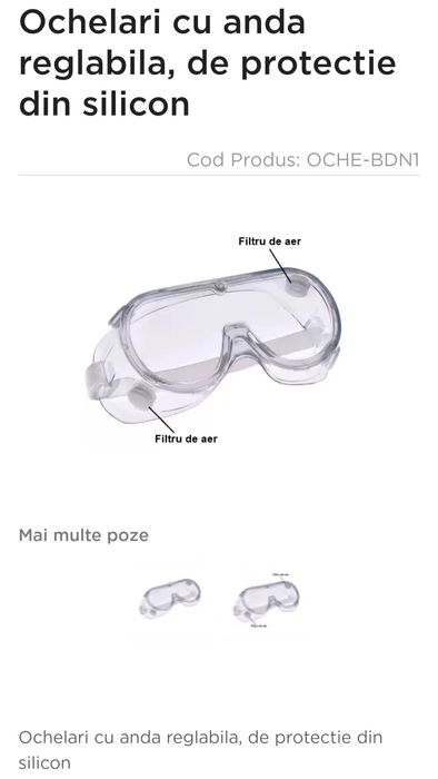 Ochelari de protecție