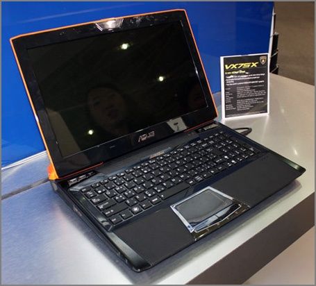 Ноутбук lamborghini asus vx7