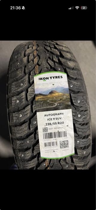 IKON tyres autougraph ice