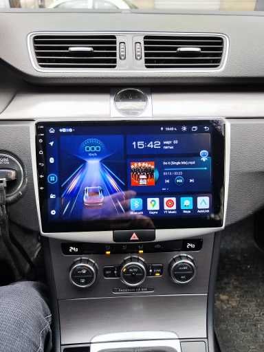 Мултимедия 10" Android 12 за Volkswagen VW PASSAT B7 Carplay GPS DSP