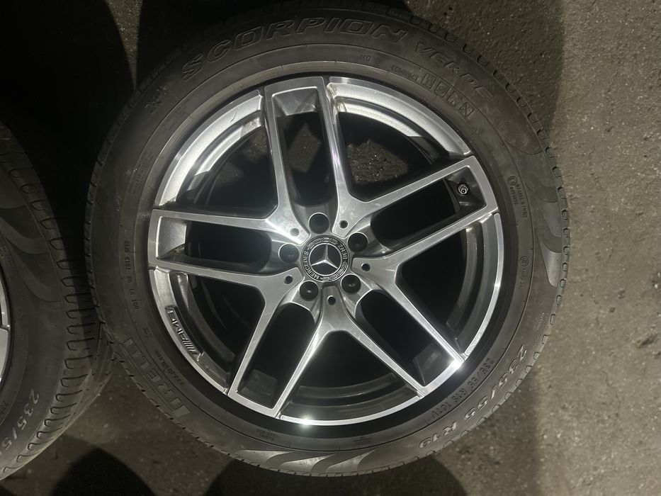 Set Roti GLC • AMG ORIGINALE R19 jante anvelope PIRELLI DOT24 W253 253