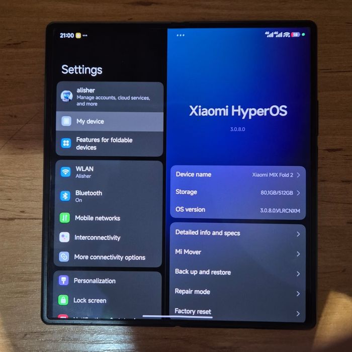 Xiaomi mix fold 2 / 512gb / CH