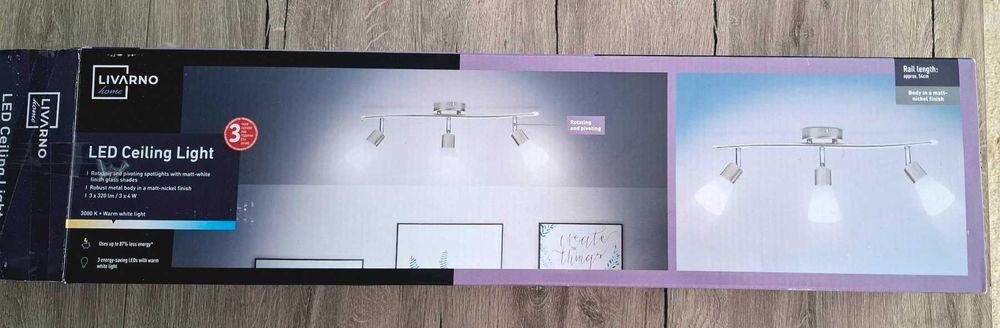 LED осветително тяло за таван
