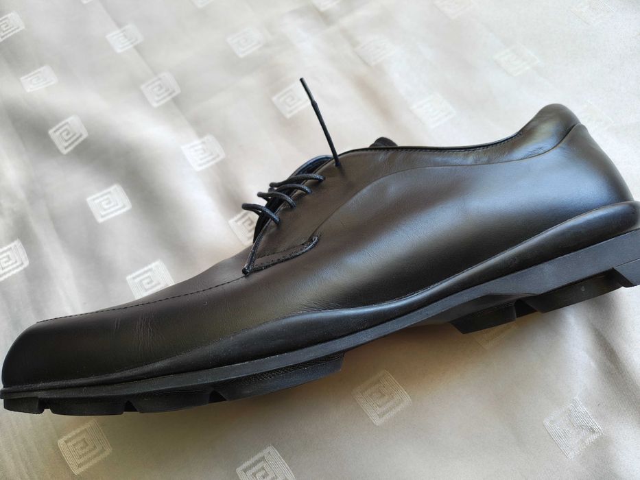 Мъжки Обувки Prada Linea Rossa Leather & Mesh Hybrid Derby (Размер 43) код 2E 1261 9
