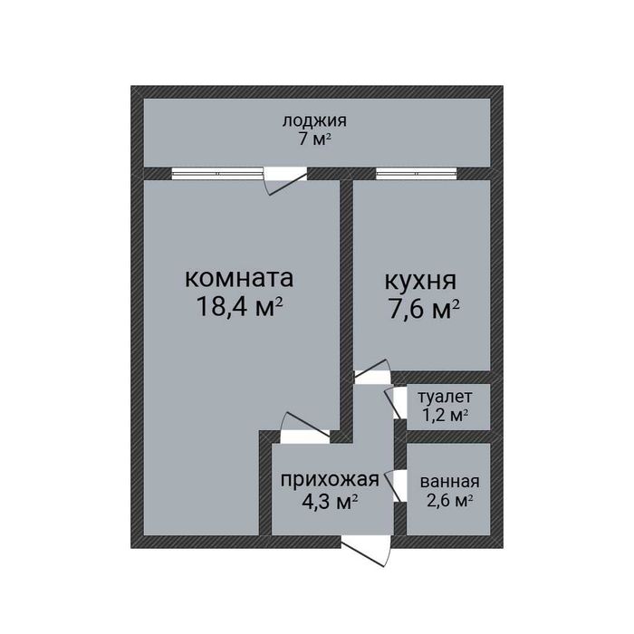 1-комн.кв. в центре