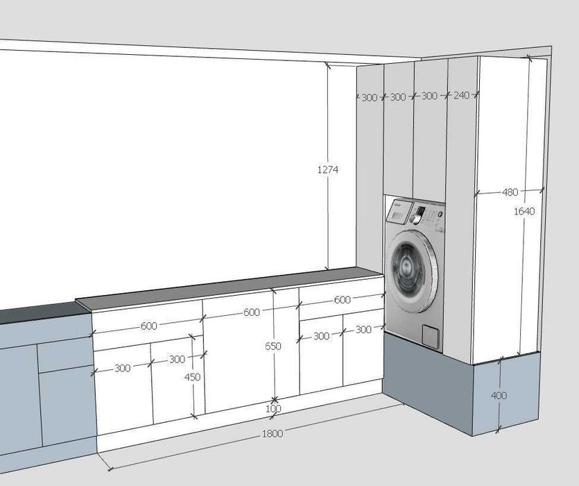 Помогу с проектом мебели