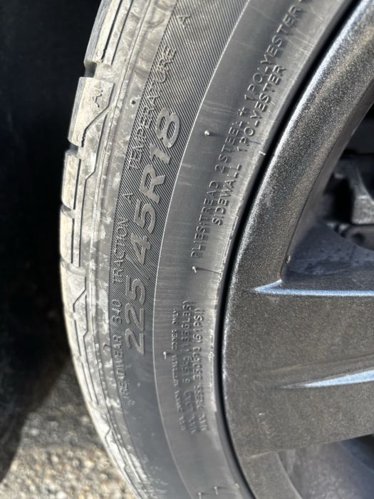 Jante originale BMW  style 189 R18 cu cauciucuri noi