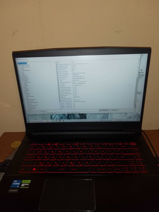 MSI GF63 Thin UC11 16 GB RAM