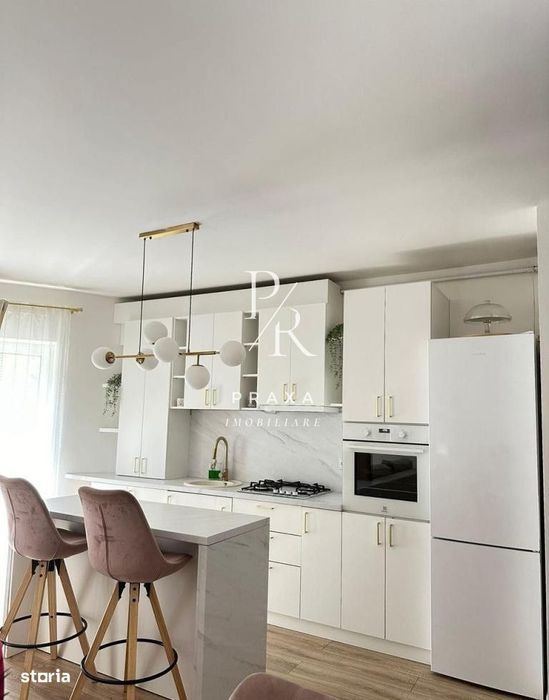Apartament 2 camere, mobilat modern 60mp+parcare+terasa LIFT, zona Viv
