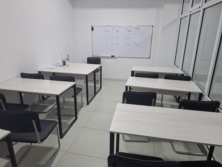 Tayyor biznes oʼquv markaz sotiladi Parta stul stol doska lari bn