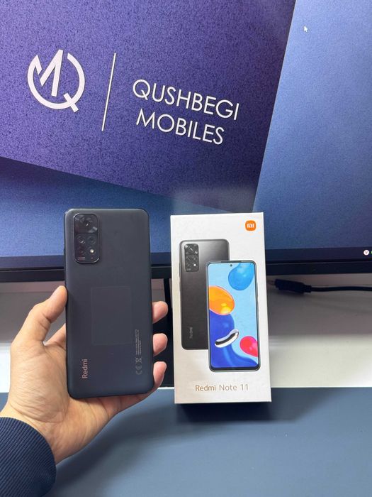 redmi note 11 6 ga 128gb karobka bor aybi yoq