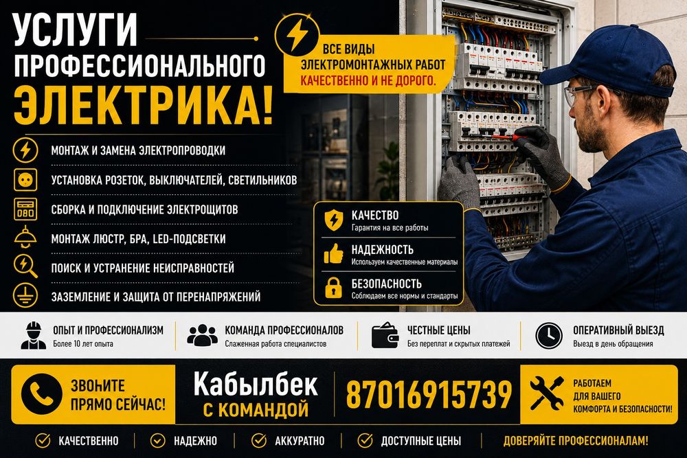 Профессиональный электрик