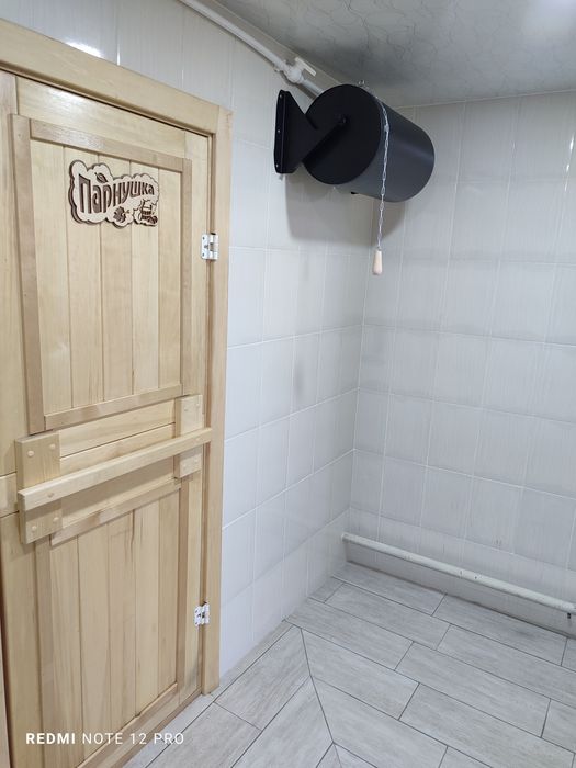 Новая семейная баня.