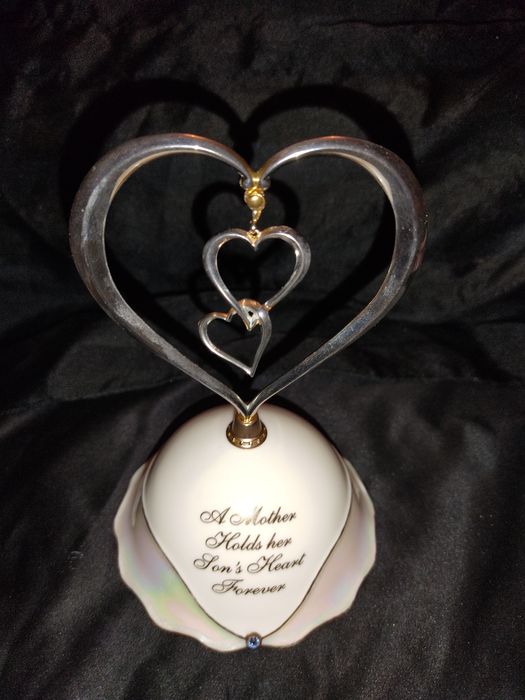 Decor inimioara cutiuta muzicala vintage