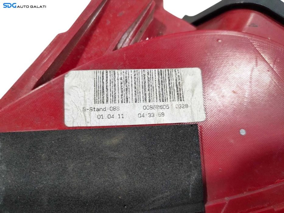 Stop Lampa Tripla Stanga Audi A4 B8 Berlina Sedan Limuzina 2008 - 2012 [L5207]