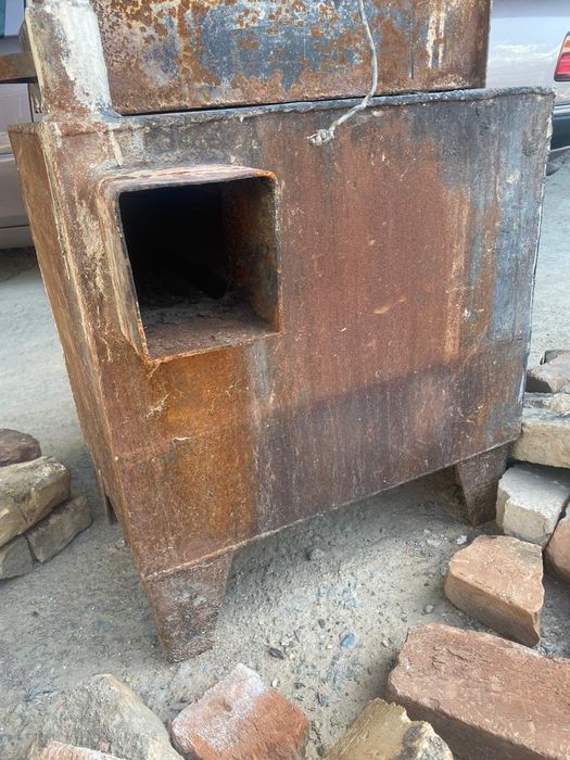 Угольная печка советская