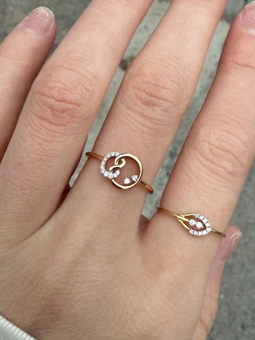 Золотые брендовые кольца из ОАЕ