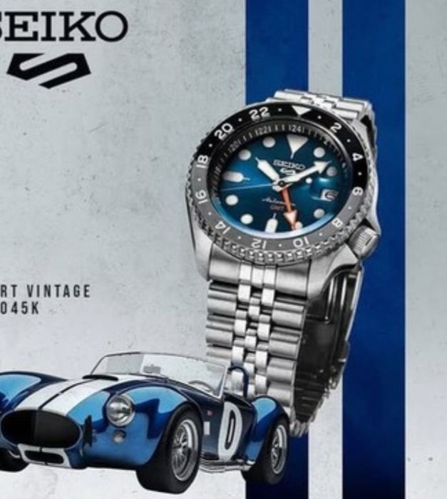 Seiko 5 gmt sport velocity SSK045Kнов в гаранция 3 години!!! 1
