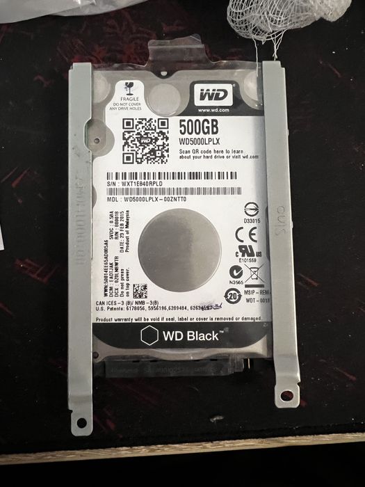 Vand hard disk wd black 500 gb