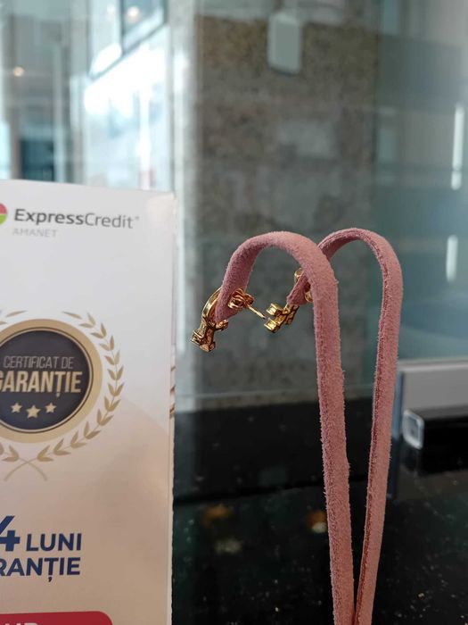 Cercei aur 18k 4.61g (Iulius Mall)(B-393.4) Garantie 2 ani!