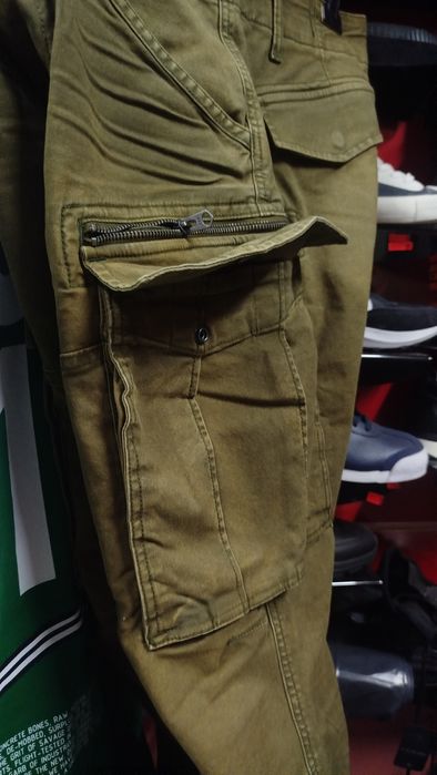 Оригинален карго G-Star Raw Rovic Zip W34 панталон нов мъжки
