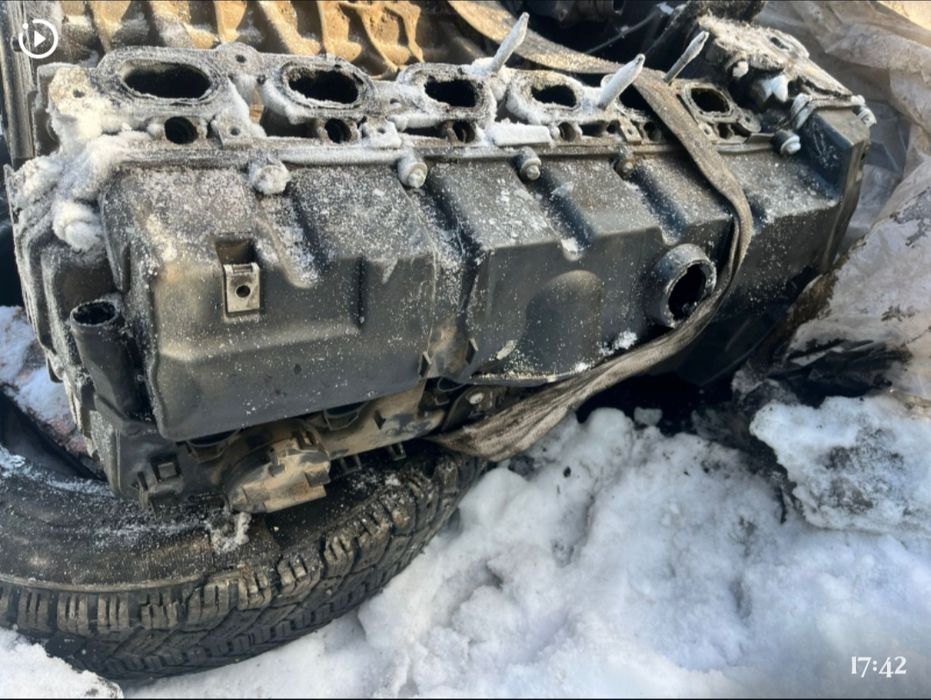 Продам коробку и двигатель на BMW730