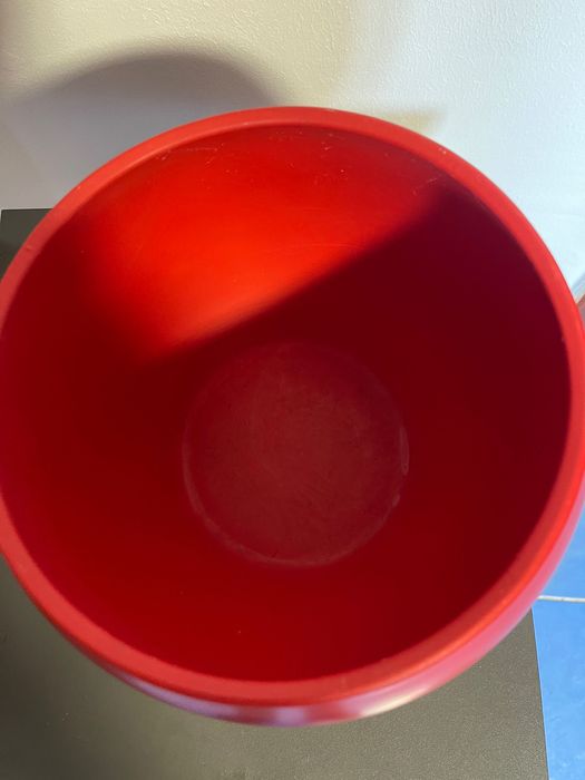 Ghiveci mare ceramic rosu pentru plante interiorP