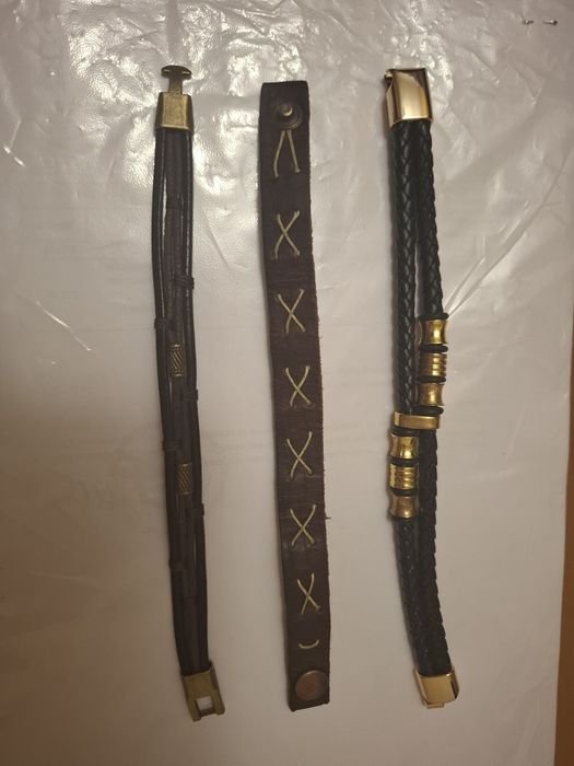 Гривни естествена кожа