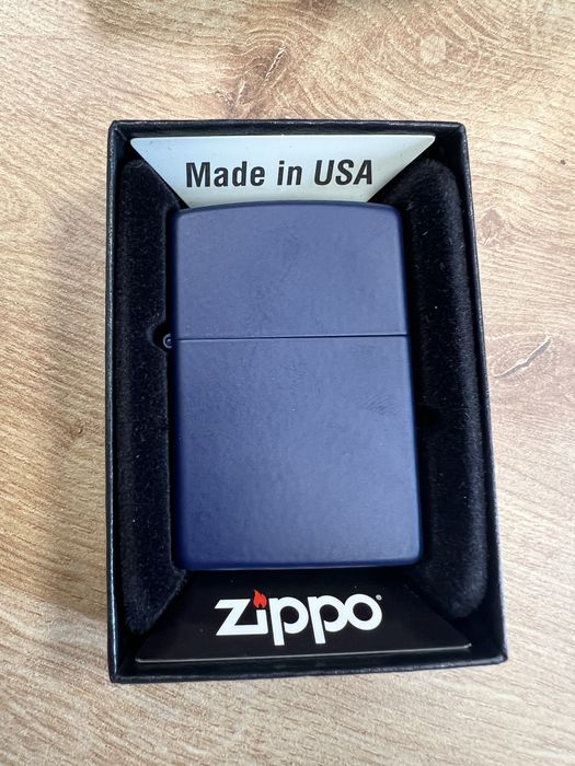 Bricheta Zippo Navy Blue Matte