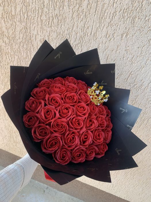 Buchete cu trandafiri din sapun