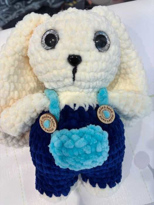 Ръчно плетени зайчета